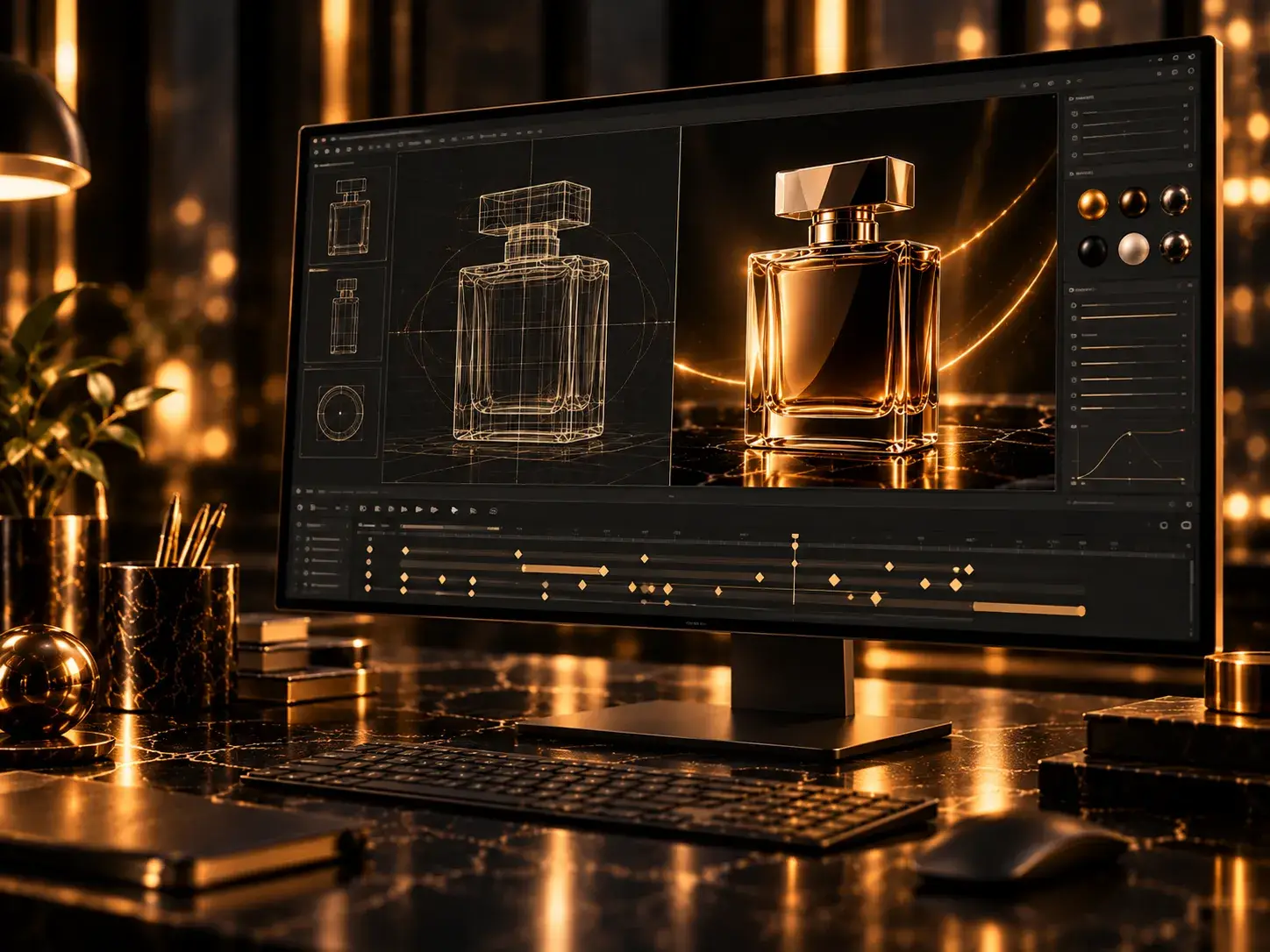 Planung von Rendering- und Animationsumfang für Produktvisualisierungen