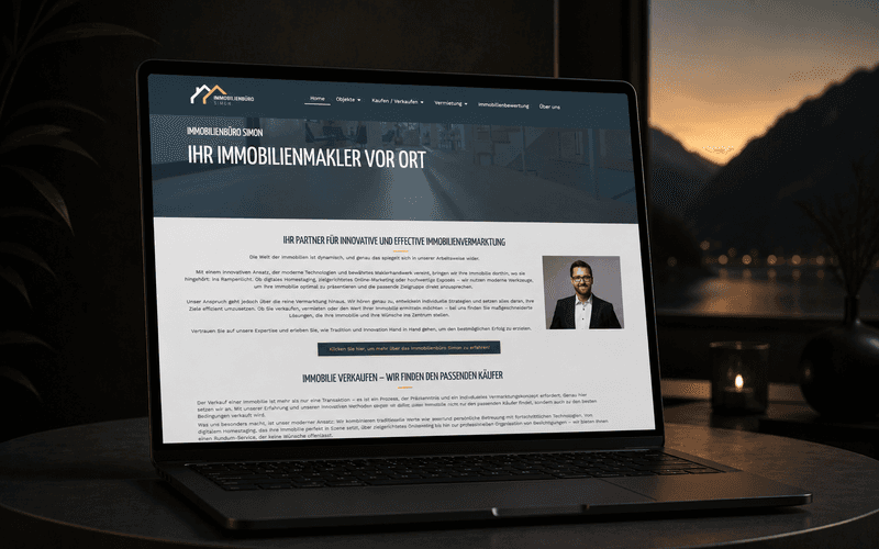Immobilienbüro Simon – Website · Immobilien
